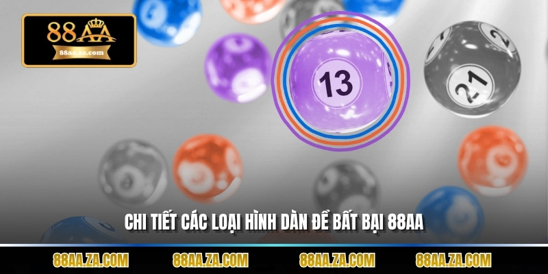 Chi tiết các loại hình dàn đề bất bại 88aa